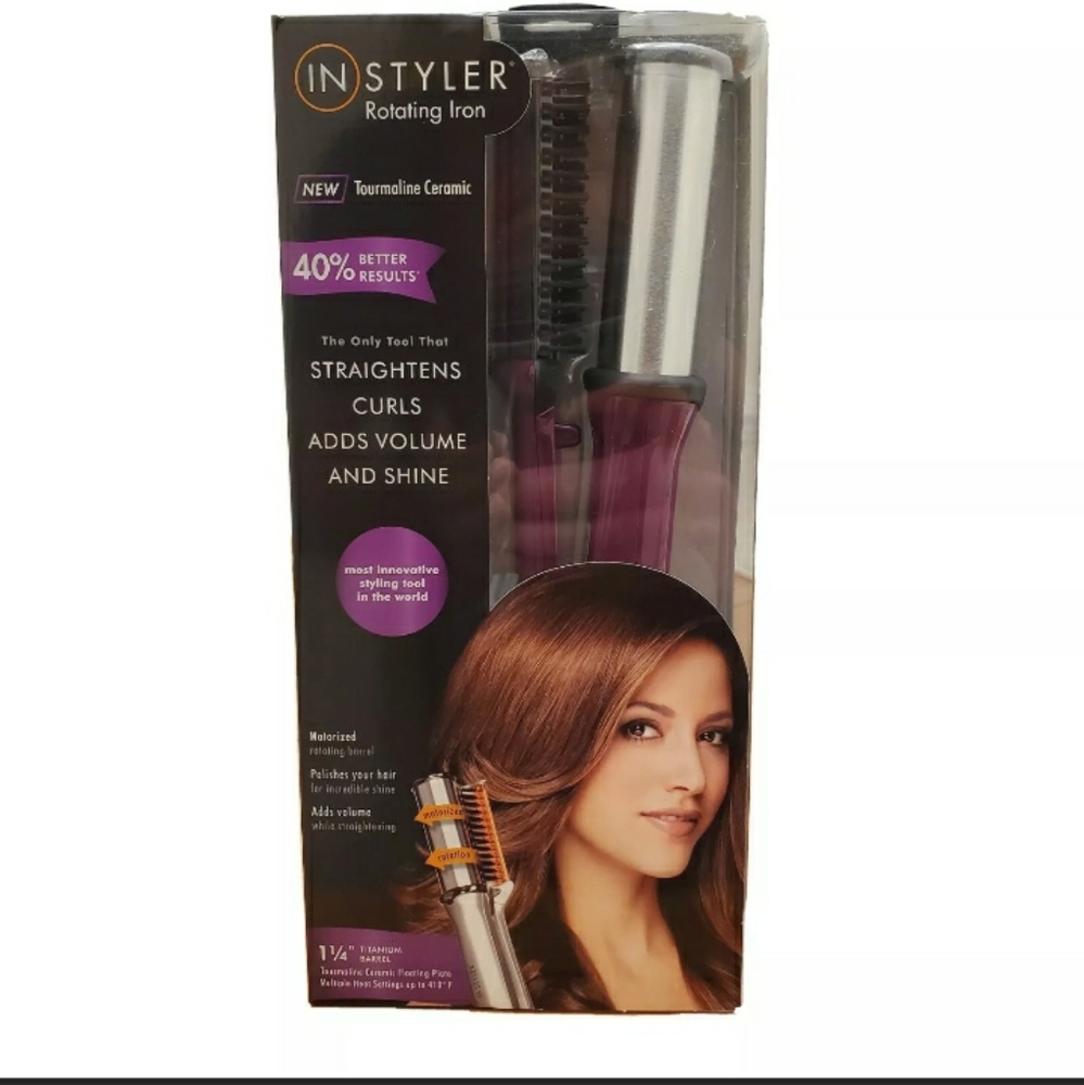 InStyler Rotating Curling Iron 1 1/4" Barrel NEW